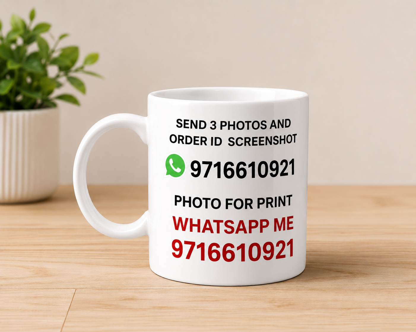 Custom Photo Printed Ceramic Mug 330 ml Personalized Coffee Mug with Your Photo and Name Gift for Birthday Anniversary Couple Gift